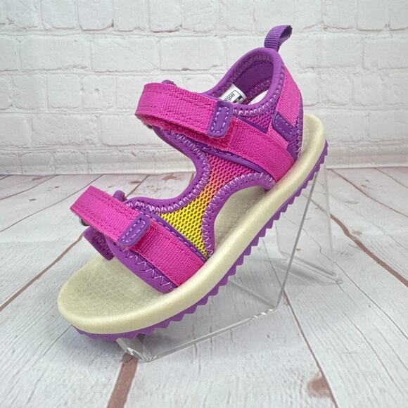 Oshkosh B'Gosh Horchata Sandals Toddlers Size 8 - Picture 3 of 9